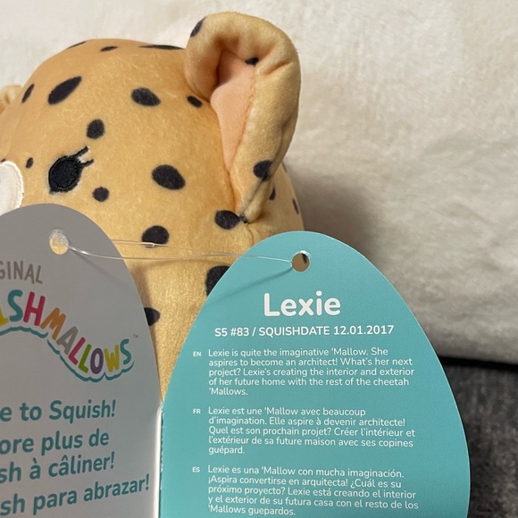 Lexie The Leopard 5” Squishmallow - Picture 3 of 3